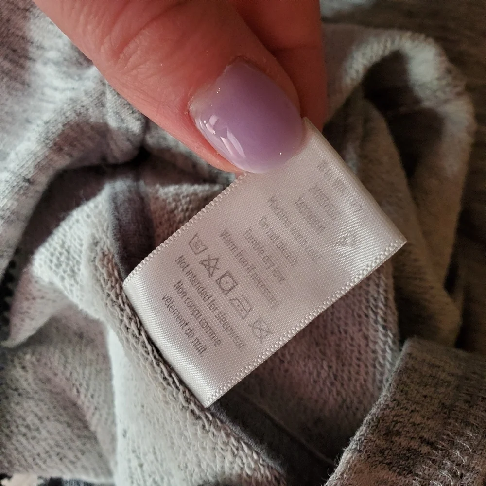 Gymboree Heathered Gray Full Zip-Up Hoodie Size 4T Toddler